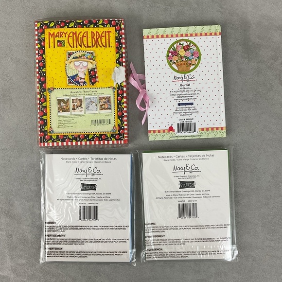 Mary Engelbreit 24 blank notecards & envelopes + 4x6 lined journal - Picture 8 of 10